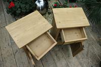 Fabulous! 'Chunky' Pair of Old Pine Bedside Cabinets - We Deliver! (5 of 8) Fabulous! 'Chunky' Pair of Old Pine Bedside Cabinets - We Deliver! (5 of 8)