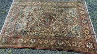 Antique Persian Ispahan Rug Antique Persian Ispahan Rug