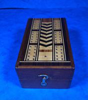 Victorian Inlaid Mahogany Crib Box (13 of 20) Victorian Inlaid Mahogany Crib Box (13 of 20)