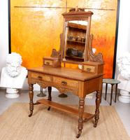 Dressing Table Burr Walnut Mirrored 19th Century (7 of 9) Dressing Table Burr Walnut Mirrored 19th Century (7 of 9)