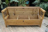 Lovely Old Victorian Hungarian Box/ Storage/ Hall Bench (9 of 12) Lovely Old Victorian Hungarian Box/ Storage/ Hall Bench (9 of 12)