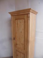 Antique Pine 1 Door Multi Functional Clothes Storage Cupboard to wax / paint (2 of 10) Antique Pine 1 Door Multi Functional Clothes Storage Cupboard to wax / paint (2 of 10)
