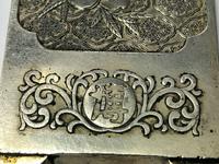 Set of 4 Antique Chinese Silver Zu Yin Hallmarked Scroll Weight Plaques Guangxu (4 of 12) Set of 4 Antique Chinese Silver Zu Yin Hallmarked Scroll Weight Plaques Guangxu (4 of 12)
