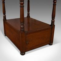 Antique Whatnot, English, Mahogany, Four Tier, Display Stand, Victorian c.1850 (10 of 12) Antique Whatnot, English, Mahogany, Four Tier, Display Stand, Victorian c.1850 (10 of 12)