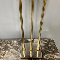 Pair of Chrome & Brass Rodded Table Lamps (6 of 9) Pair of Chrome & Brass Rodded Table Lamps (6 of 9)