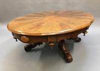 Scottish Victorian Oval Coffee Table (4 of 10) Scottish Victorian Oval Coffee Table (4 of 10)