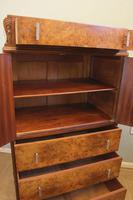 Burr Walnut Art Deco Tallboy Chest of Drawers (12 of 12) Burr Walnut Art Deco Tallboy Chest of Drawers (12 of 12)