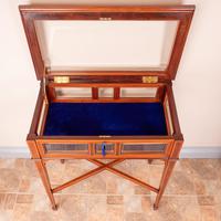 Fine Quality Edwardian Inlaid Mahogany Bijouterie Display Table (6 of 18) Fine Quality Edwardian Inlaid Mahogany Bijouterie Display Table (6 of 18)