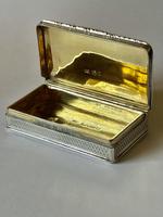 Antique Silver George IV Snuff Box JOHN JONES III London 1828
