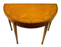 Pair of George III Style Satinwood Card Tables (6 of 15) Pair of George III Style Satinwood Card Tables (6 of 15)