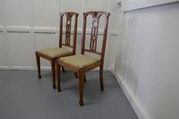 Pair of Arts & Crafts Golden Oak Chairs (2 of 6) Pair of Arts & Crafts Golden Oak Chairs (2 of 6)