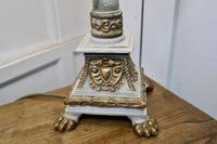 Pair of Shabby Crackle Painted Corinthian Column Lamps (7 of 12) Pair of Shabby Crackle Painted Corinthian Column Lamps (7 of 12)