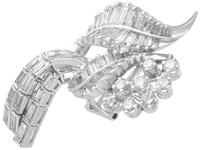 5.90ct Diamond & Platinum Tassel Earrings - Vintage c.1950 (4 of 9) 5.90ct Diamond & Platinum Tassel Earrings - Vintage c.1950 (4 of 9)