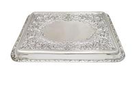 Antique Edwardian Sterling Silver Dressing Tray 1905 (6 of 9) Antique Edwardian Sterling Silver Dressing Tray 1905 (6 of 9)