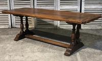 French Oak Farmhouse Refectory Dining Table (12 of 20) French Oak Farmhouse Refectory Dining Table (12 of 20)