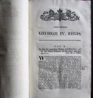 1826 Collection of 79 Government Acts Passed in the Seventh Year of the Reign of His Majesty King George the Fourth (7 of 8) 1826 Collection of 79 Government Acts Passed in the Seventh Year of the Reign of His Majesty King George the Fourth (7 of 8)