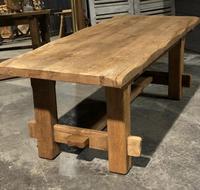 Chunky Bleached Oak Farmhouse Dining Table (2 of 12) Chunky Bleached Oak Farmhouse Dining Table (2 of 12)