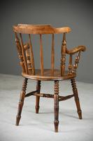 Antique Beech Spindle Back Penny Carver Chair (11 of 11) Antique Beech Spindle Back Penny Carver Chair (11 of 11)