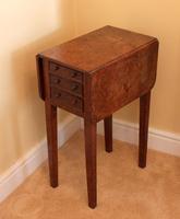 Regency Burr Yew Work Table (2 of 9) Regency Burr Yew Work Table (2 of 9)