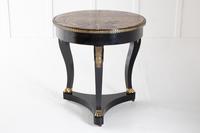 Early 19th Century Ebonised Guéridon Table with Onyx Top (3 of 9) Early 19th Century Ebonised Guéridon Table with Onyx Top (3 of 9)