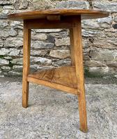 Antique Pine Cricket Table with Shelf (5 of 11) Antique Pine Cricket Table with Shelf (5 of 11)
