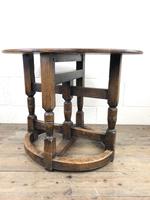 Unusual Antique Oak Oval Top Table (5 of 12) Unusual Antique Oak Oval Top Table (5 of 12)