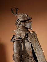 Large Model of Artistic Made Tin Plate Iron Knight Armour (10 of 10) Large Model of Artistic Made Tin Plate Iron Knight Armour (10 of 10)