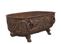 Early 19th Century Chinese Cast Iron Temple Bath