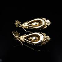 Antique Victorian Etruscan Revival Grape 9ct Gold Long Drop Dangle Earrings (6 of 9) Antique Victorian Etruscan Revival Grape 9ct Gold Long Drop Dangle Earrings (6 of 9)
