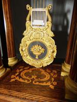 French Rosewwod Portico Clock Complete with Dome & Stand (5 of 9) French Rosewwod Portico Clock Complete with Dome & Stand (5 of 9)