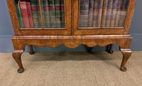 Burr Walnut 2 Door Glazed Bookcase (7 of 15) Burr Walnut 2 Door Glazed Bookcase (7 of 15)