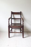 19th Century Scottish Vernacular Glasgow Pattern Joined Armchair Reddish Stain c.1880 (9 of 46) 19th Century Scottish Vernacular Glasgow Pattern Joined Armchair Reddish Stain c.1880 (9 of 46)