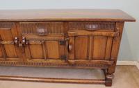 Antique Oak Sideboard Dresser Base Server (10 of 11) Antique Oak Sideboard Dresser Base Server (10 of 11)