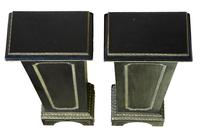 Pair of French Louis XIV Style Ebonised Stands (4 of 5) Pair of French Louis XIV Style Ebonised Stands (4 of 5)