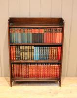 Small Graduated Open Oak Bookcase (3 of 10) Small Graduated Open Oak Bookcase (3 of 10)