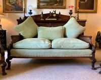 19th Century Antique Mahogany Upholstered 3 Piece Bergere Sofa Suite Armchairs Settee (4 of 15) 19th Century Antique Mahogany Upholstered 3 Piece Bergere Sofa Suite Armchairs Settee (4 of 15)