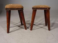 Attractive Pair of George III Period Octagonal Stools (3 of 5) Attractive Pair of George III Period Octagonal Stools (3 of 5)