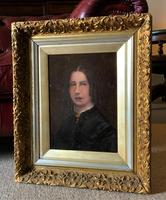 Original 19th Century British Primitive School Oil Portrait Painting of a Lady (7 of 8) Original 19th Century British Primitive School Oil Portrait Painting of a Lady (7 of 8)