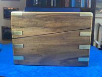 Victorian Brass-bound Walnut Writing Slope with Secret Drawers (34 of 39) Victorian Brass-bound Walnut Writing Slope with Secret Drawers (34 of 39)