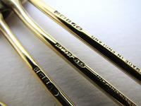 Superb Vintage Solid Sterling Silver Gilt & Enamel English Hallmarked Coffee Spoons Cased Boxed Set 1953 (7 of 10) Superb Vintage Solid Sterling Silver Gilt & Enamel English Hallmarked Coffee Spoons Cased Boxed Set 1953 (7 of 10)