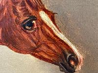 Victorian Oil Painting Chestnut Horse Portrait In Stable Signed Edwin Loder (34 of 42) Victorian Oil Painting Chestnut Horse Portrait In Stable Signed Edwin Loder (34 of 42)