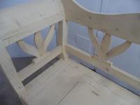 Tulip 2 Seater Antique Pine Hall / Kitchen Box / Settle / Bench to wax / paint (4 of 9) Tulip 2 Seater Antique Pine Hall / Kitchen Box / Settle / Bench to wax / paint (4 of 9)