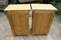 Fabulous! 'Chunky' Pair of Old Pine Bedside Cabinets - We Deliver! (8 of 8) Fabulous! 'Chunky' Pair of Old Pine Bedside Cabinets - We Deliver! (8 of 8)