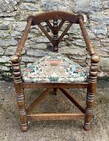 Antique Oak Turners Corner Chair (2 of 14) Antique Oak Turners Corner Chair (2 of 14)