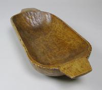 Antique Fruitwood Hand Adzed Long Bowl (2 of 7) Antique Fruitwood Hand Adzed Long Bowl (2 of 7)