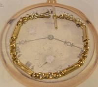 Vintage Pocket Watch Chain 1950s 12ct Gold Plated Large Fancy Link Albert Victorian Revival (3 of 12) Vintage Pocket Watch Chain 1950s 12ct Gold Plated Large Fancy Link Albert Victorian Revival (3 of 12)