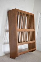 Solid Oak Wall Mounted Plate Rack (2 of 10) Solid Oak Wall Mounted Plate Rack (2 of 10)