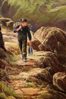 Oil Painting by David James "A Cornish Coastal View" (7 of 8) Oil Painting by David James "A Cornish Coastal View" (7 of 8)