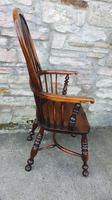 Fine Quality High Back Yew Wood Windsor Chair (3 of 3) Fine Quality High Back Yew Wood Windsor Chair (3 of 3)
