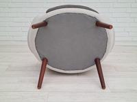 Danish Design, Hans Olsen, Completely Renovated-reupholstered Armchair 1960s, KVADRAT Wool & Teak (13 of 14) Danish Design, Hans Olsen, Completely Renovated-reupholstered Armchair 1960s, KVADRAT Wool & Teak (13 of 14)